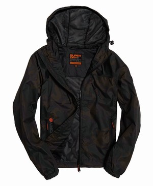 Superdry Superstorm Cagoule Férfi Kabát Camo | SMGRE4169